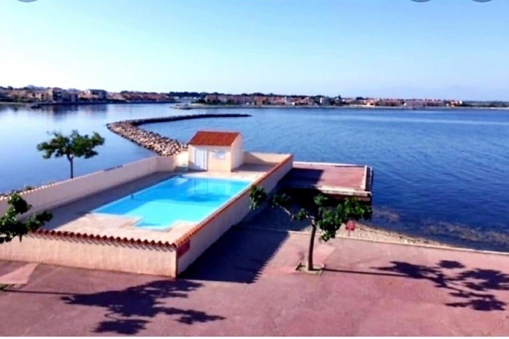 Residence Pointe Vermeille - Charmant Studio Cabine Avec Jolie Vue Sur Le Lac Marin Le Barcarès Екстериор снимка